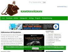 Tablet Screenshot of kameravaskan.se
